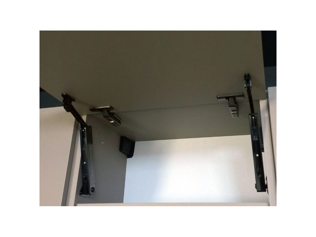 Sollevatore Meccanico Supporto per Sportelli MIinilift New per Frontali 5-6 kg Nero | GTV - immagine 3